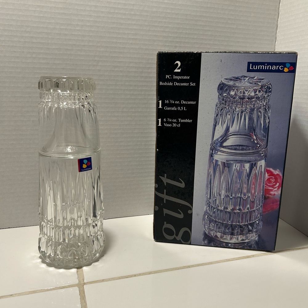 Luminarc Clear Glass Decanter Set